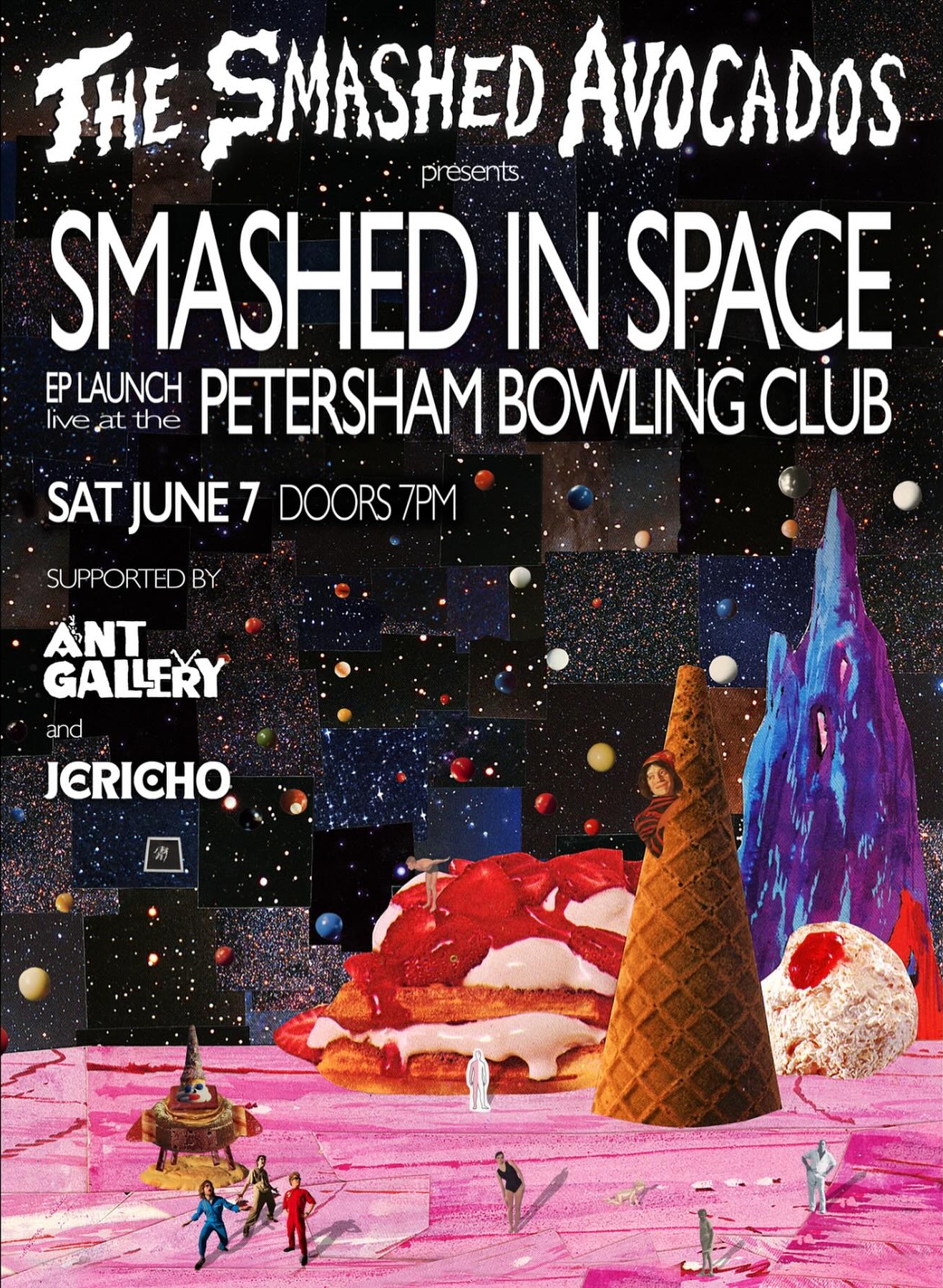 Petersham Bowling Club, supporting the Smashed Avocados